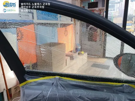 제네시스 GV70 군포신차검수 무료서비스 레인보우 v90 썬팅 후기