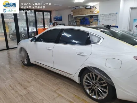 안양썬팅 맛집!~ K7프리미어 블락포디 비바스카이(블루반사) 시공후기
