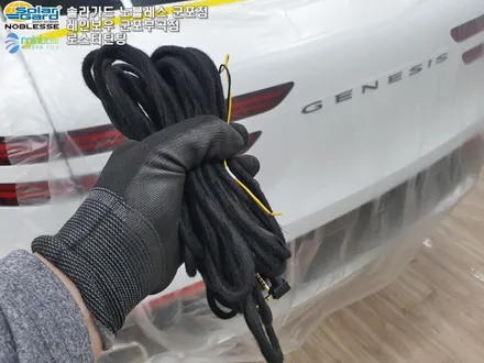 안양에서 제네시스 GV-70 신차검수 썬팅 파인뷰 LX5000 PPF 시공 후기