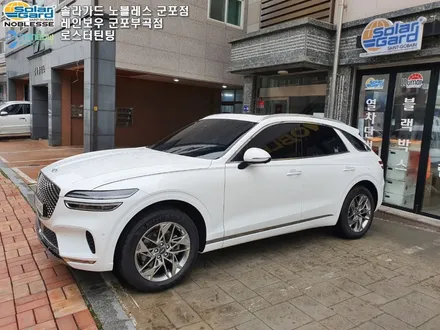 안양에서 제네시스 GV-70 신차검수 썬팅 파인뷰 LX5000 PPF 시공 후기