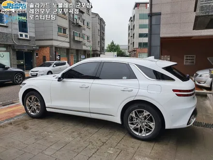안양에서 제네시스 GV-70 신차검수 썬팅 파인뷰 LX5000 PPF 시공 후기