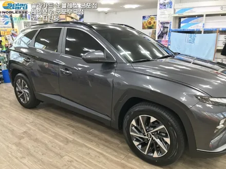 군포썬팅  NX4 투싼 세인트아모 신차패키지 시공 후기