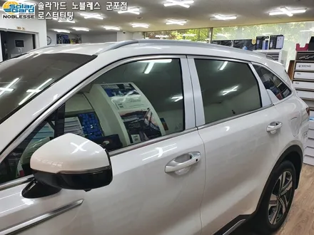 안양 범계 금정 썬팅  MQ4쏘렌토 하이브리드 신차
