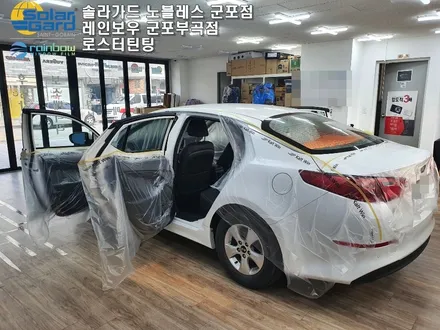 의왕 뉴 K5 가성비 좋은 열 차단 썬팅 재시공해드렸어요!