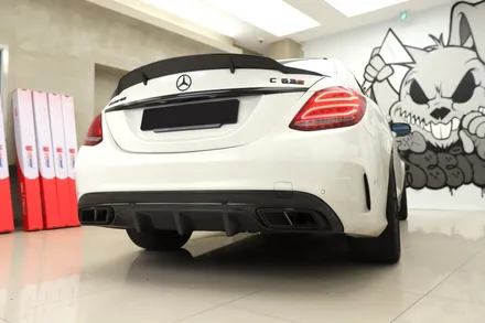 마지막 V8, 벤츠 C63 AMG 와 C63s 바이올렛 / 충남 천안