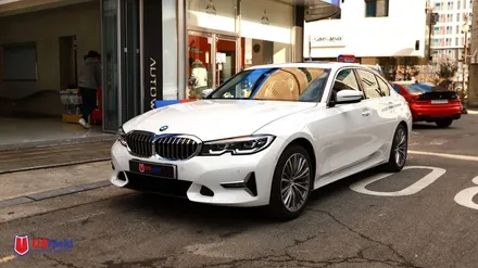 bmw 3시리즈 320i 유쉴드 바이올렛 썬팅 / 충남 천안