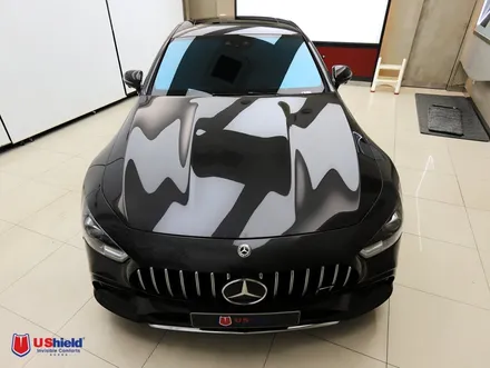 벤츠amg gt 43 어비스 99s 썬팅, 천안 유쉴드 본사. / 충남 천안