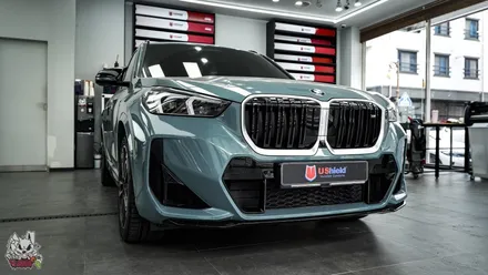 BMW X1 그릴 크롬죽이기, 천안 유쉴드 본사 / 충남 천안