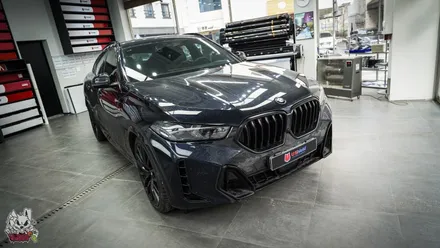 흑간지, 진정한 블랙은 이래야 합니다. BMW X6 전체 블랙 PPF 시공. 천안 유쉴드 본사. / 충남 천안