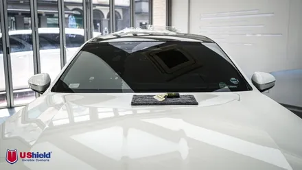BMW 5시리즈│본넷, 앞범퍼 PPF + 엑소쉴드 윈드쉴드 시공│천안 유쉴드 본사 / 충남 천안