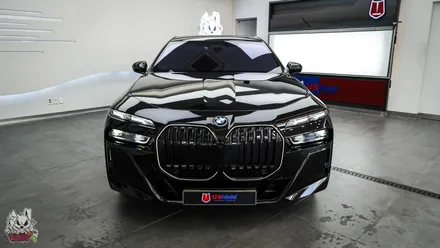 BMW 7시리즈 750e 하이브리드 전체PPF, 썬팅, 윈드쉴드, 크롬죽이기 등 천안 유쉴드 본사 풀패키지 시공. / 충남 천안