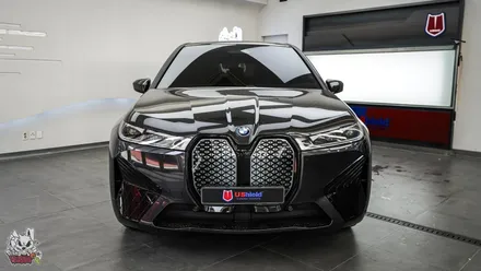 이래서 블랙 하나 봐요. BMW IX 전체 블랙 PPF 시공. 유쉴드 천안 본사. / 충남 천안