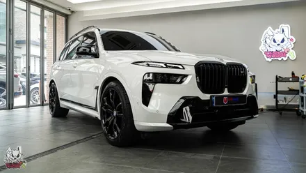 BMW X7 화이트에서 블랙으로, 천안 전체PPF 블랙PPF 컬러체인지┃유쉴드 본사 / 충남 천안