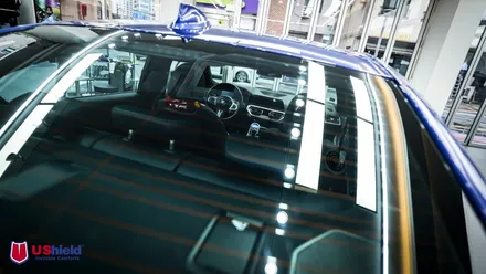 천안 BMW 3시리즈 밝은 어항 썬팅 유쉴드 브라이트 99C 썬팅 재시공. / 충남 천안