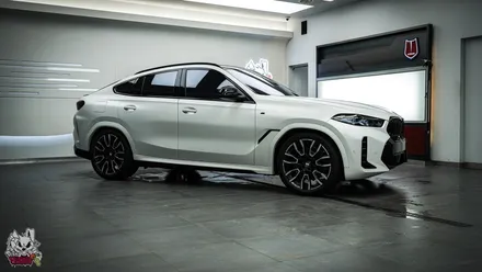 BMW X6 30D 출고! 전체 무광 PPF, 바이올렛 썬팅, 윈드쉴드 시공. 유쉴드 천안 본사. / 충남 천안