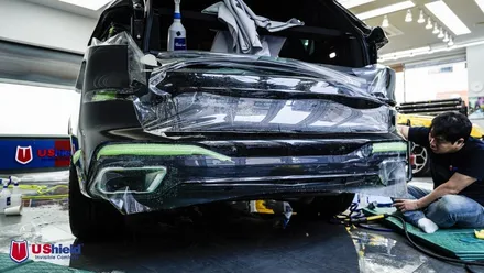 BMW X7. 유쉴드 스킨프로 전체 PPF, 어비스 썬팅, 크롬죽이기. 천안 유쉴드 본사. / 충남 천안