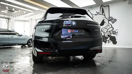 이래서 블랙 하나 봐요. BMW IX 전체 블랙 PPF 시공. 유쉴드 천안 본사. / 충남 천안