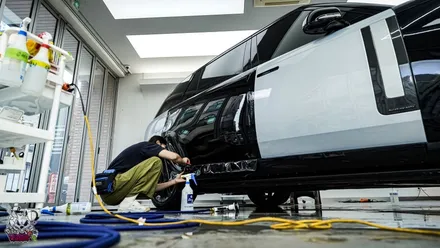 천안/ 아산 레인지로버 전체 블랙 컬러PPF 시공. 유쉴드 본사. / 충남 천안
