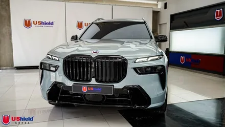 BMW X7 40i 프론트 전체, 도어 PPF, 유쉴드 스카이 썬팅, 크롬죽이기 천안 랩핑 시공! / 충남 천안