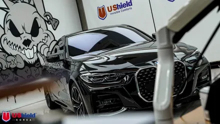 BMW 4시리즈 쿠페, 최고의 유쉴드 바이올렛 썬팅... / 충남 천안