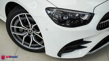벤츠 e클래스 e220d. 신차 출고시 필수 패키지! 천안 유쉴드 본사 스카이 썬팅, 프론트 풀 ppf 시공 후기. / 충남 천안