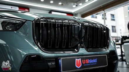 BMW X1 그릴 크롬죽이기, 천안 유쉴드 본사 / 충남 천안