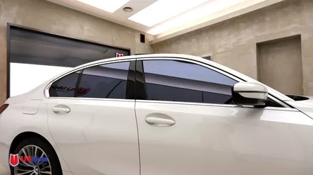 bmw 3시리즈 320i 유쉴드 바이올렛 썬팅 / 충남 천안
