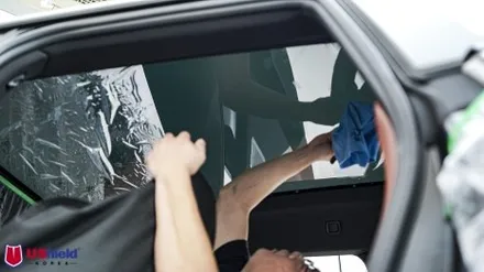 토끼아빠 BMW IX 50 역대급 자동차 윈도틴팅 유쉴드 바이올렛 썬팅 시공 후기. / 충남 천안