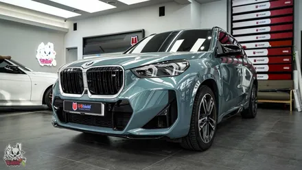 BMW X1 그릴 크롬죽이기, 천안 유쉴드 본사 / 충남 천안