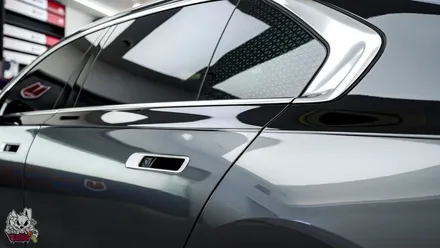 BMW 7시리즈 비닐프로그 고광택 투톤 랩핑, 듀오톤 시공. 유쉴드 천안 본사. / 충남 천안