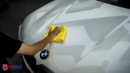BMW X7 바이올렛 썬팅, 엑소쉴드 윈드쉴드, PPF 시공. 유쉴드 천안 본사. / 충남 천안