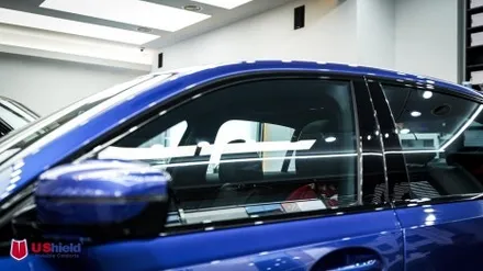천안 BMW 3시리즈 밝은 어항 썬팅 유쉴드 브라이트 99C 썬팅 재시공. / 충남 천안