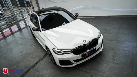 BMW 5시리즈 루프스킨은 블랙 PPF 가 정답입니다. 천안 유쉴드 본사. / 충남 천안