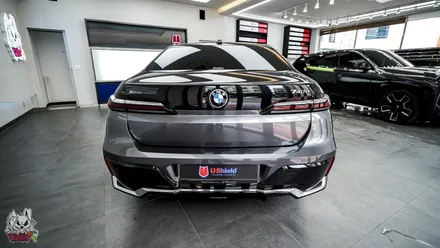 BMW 7시리즈 비닐프로그 고광택 투톤 랩핑, 듀오톤 시공. 유쉴드 천안 본사. / 충남 천안