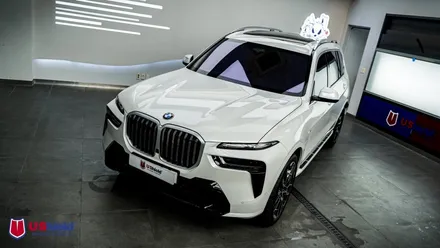 BMW X7 바이올렛 썬팅, 엑소쉴드 윈드쉴드, PPF 시공. 유쉴드 천안 본사. / 충남 천안