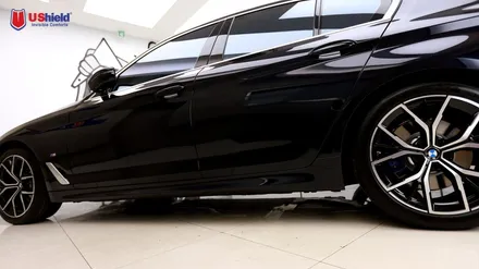 bmw 530i 스타일리쉬한 자동차썬팅 유쉴드 바이올렛 시공 / 충남 천안