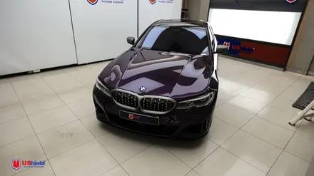 한정판 BMW M340i - 천안 유쉴드 바이올렛 썬팅 후기 / 충남 천안