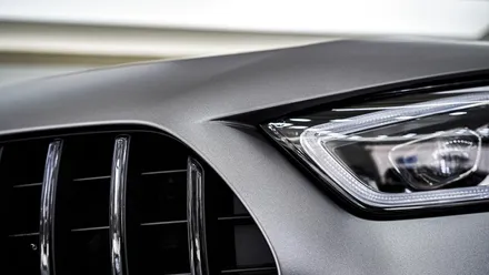 벤츠 GT 43 AMG. 전체 무광 PPF 작업 후 추가 전체 랩핑 시공!ㆍAX 필름. / 충남 천안