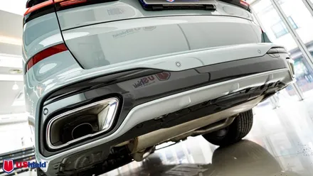 BMW X7 40i 프론트 전체, 도어 PPF, 유쉴드 스카이 썬팅, 크롬죽이기 천안 랩핑 시공! / 충남 천안