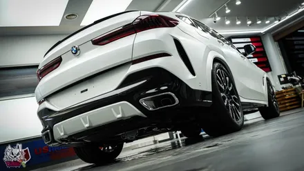 BMW X6 30D 출고! 전체 무광 PPF, 바이올렛 썬팅, 윈드쉴드 시공. 유쉴드 천안 본사. / 충남 천안
