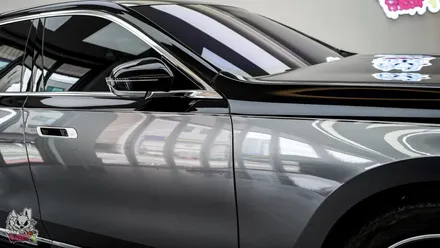 BMW 7시리즈 비닐프로그 고광택 투톤 랩핑, 듀오톤 시공. 유쉴드 천안 본사. / 충남 천안