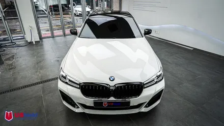 BMW 5시리즈 루프스킨은 블랙 PPF 가 정답입니다. 천안 유쉴드 본사. / 충남 천안