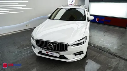 볼보 XC60 수명 끝난 본넷 PPF 제거 후 PPF 재시공. 유쉴드 천안 본사. / 충남 천안