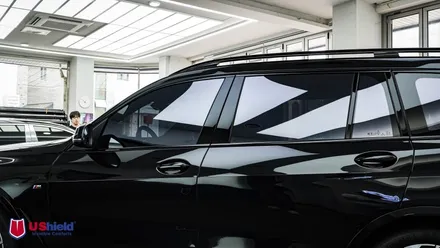 BMW X7 신차 출고시 천안 유쉴드 본사 바이올렛 틴팅, 크롬죽이기 추천! / 충남 천안