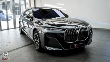 BMW 7시리즈 비닐프로그 고광택 투톤 랩핑, 듀오톤 시공. 유쉴드 천안 본사. / 충남 천안