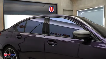 한정판 BMW M340i - 천안 유쉴드 바이올렛 썬팅 후기 / 충남 천안