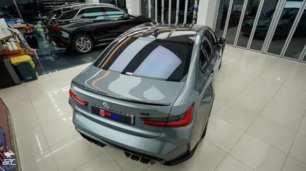 BMW M3 컴페티션. 유쉴드 바이올렛 썬팅ㆍ대디래빗컴퍼니(DRC) / 충남 천안