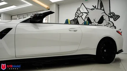 BMW M4 컨버터블 컴페티션. 전체PPF, 윈드쉴드 시공! / 충남 천안