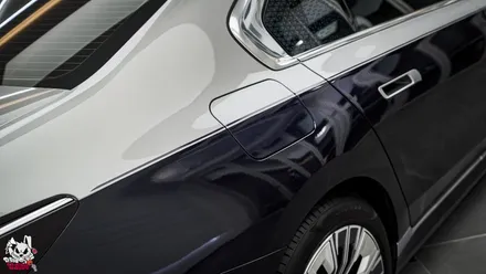 BMW 7시리즈 \'진리\' 의 듀오톤 투톤 랩핑! 천안 토끼아빠.. / 충남 천안