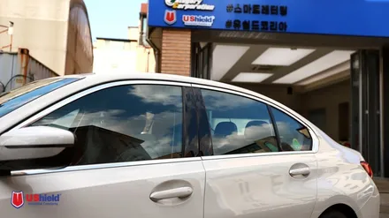 bmw 3시리즈 320i 유쉴드 바이올렛 썬팅 / 충남 천안